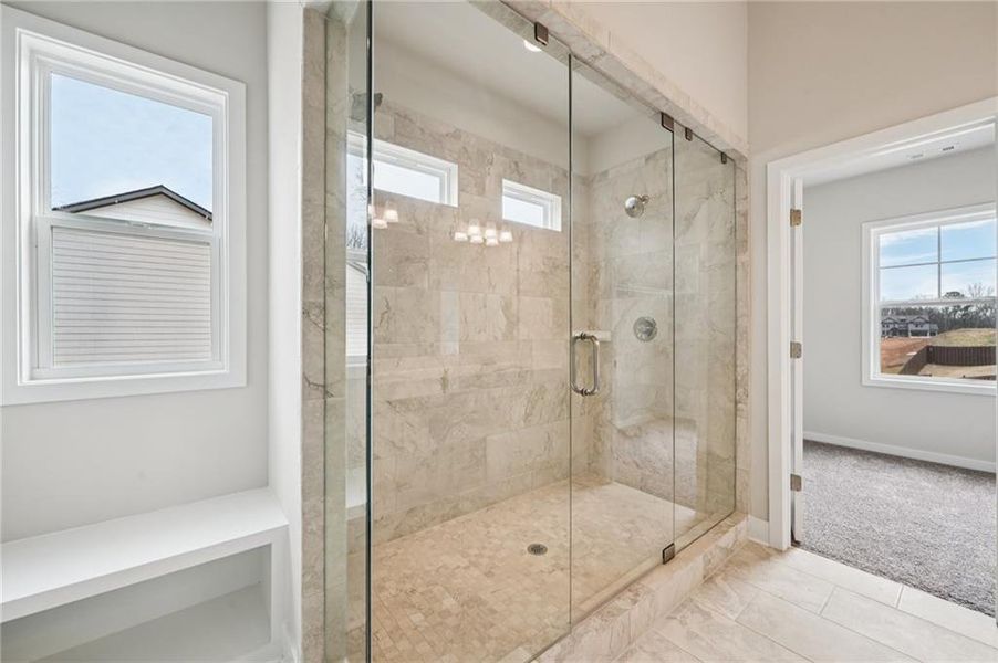 Furnished interior view inside a new home in Rosewood Lake Estates, Hoschton (Image 14).