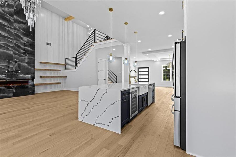 Furnished interior view inside a new home in , Loganville (Image 10).