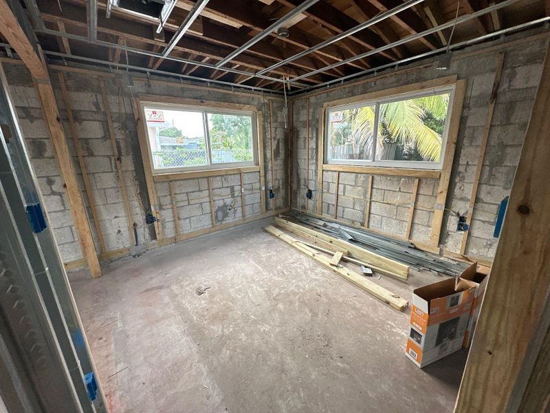 In-progress construction of a new home in , Pompano Beach, FL (Image 14).