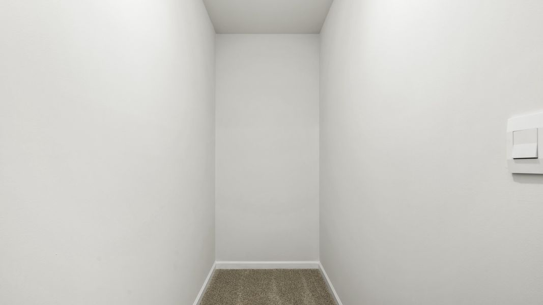 Representative unfurnished interior of a home built from the Manning by D.R. Horton in Chandler Pointe, Rural Hall (Image 17).