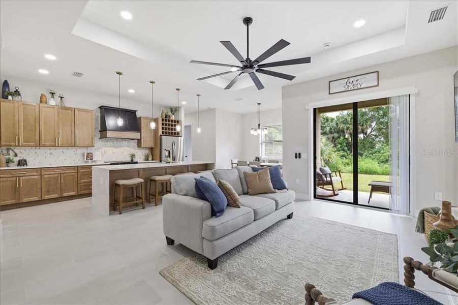 Furnished interior view inside a new home in , Lehigh Acres (Image 11).