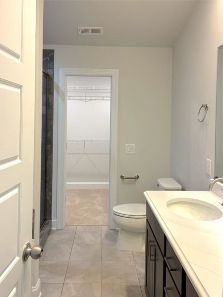 Furnished interior view inside a new home in Weybridge, Burlington (Image 9).
