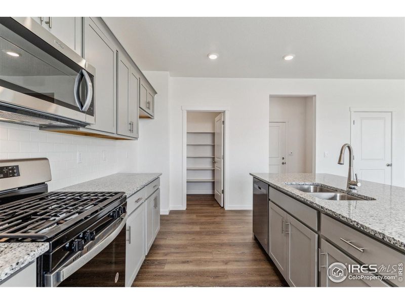 Furnished interior view inside a new home in Tailholt, Severance (Image 8).