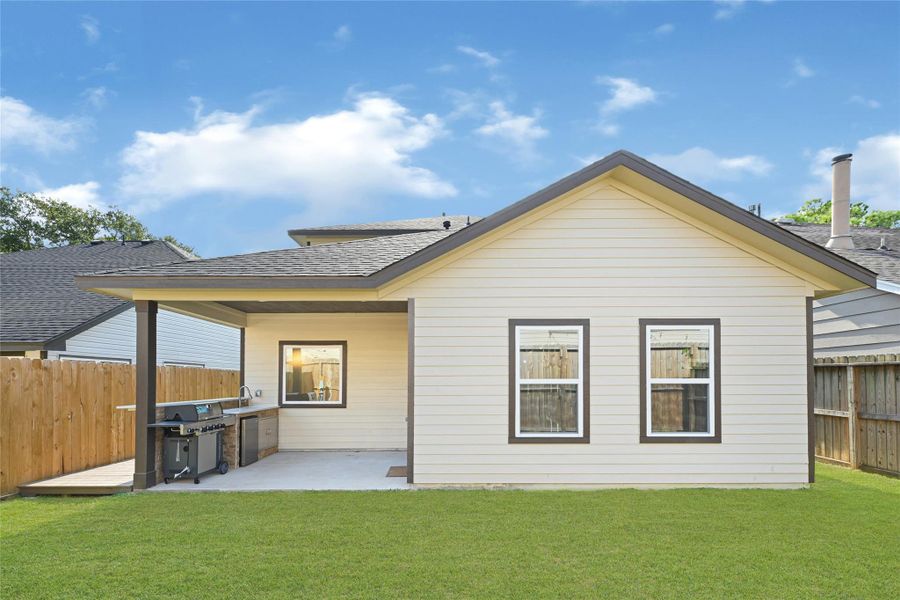 Summer kitchen ready to create those unforgettable family moments