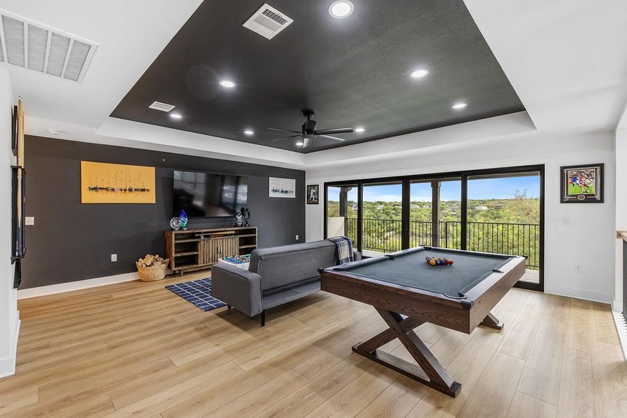 Furnished interior view inside a new home in , Belton (Image 32).