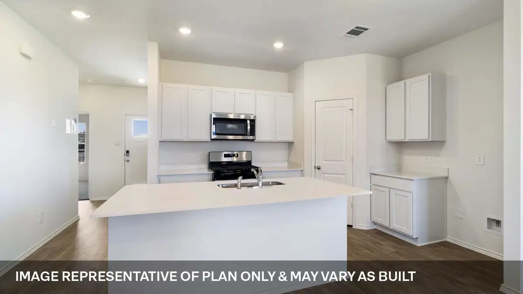 Furnished interior view inside a new home in Marigold, Kyle (Image 4).