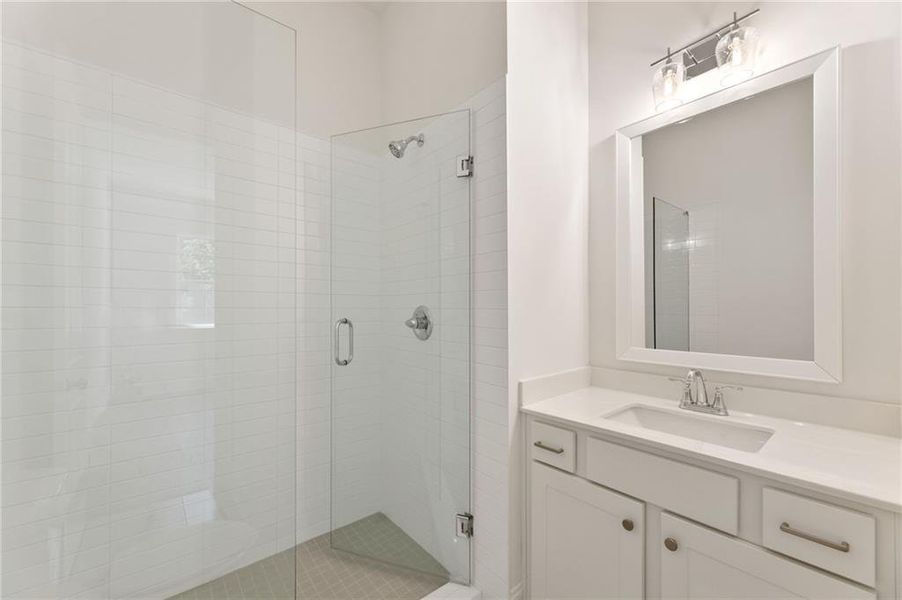 Furnished interior view inside a new home in Chattahoochee Reserve, Cumming (Image 11).