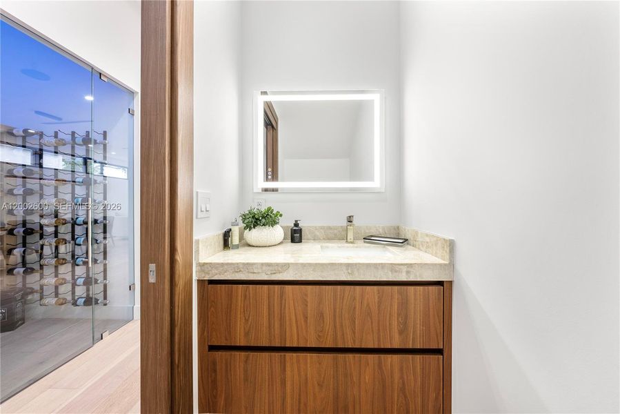 Close-up of interior finishes inside a home in , Miami (Image 22).