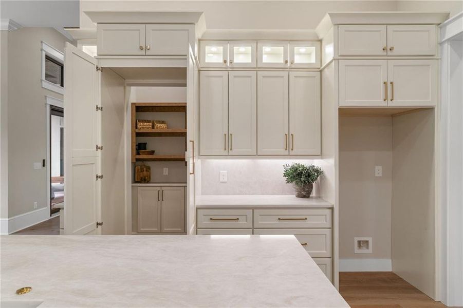 Furnished interior view inside a new home in , Canton (Image 54).