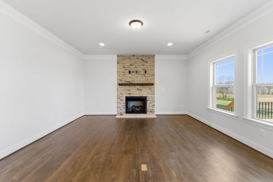 Spacious, unfurnished interior of a new home in Blacksmith, Stokesdale (Image 57).