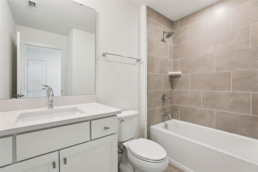 Furnished interior view inside a new home in Trinity Place, St. Cloud (Image 14). Furnished interior view inside a new home in Trinity Place, St. Cloud (Image 14).