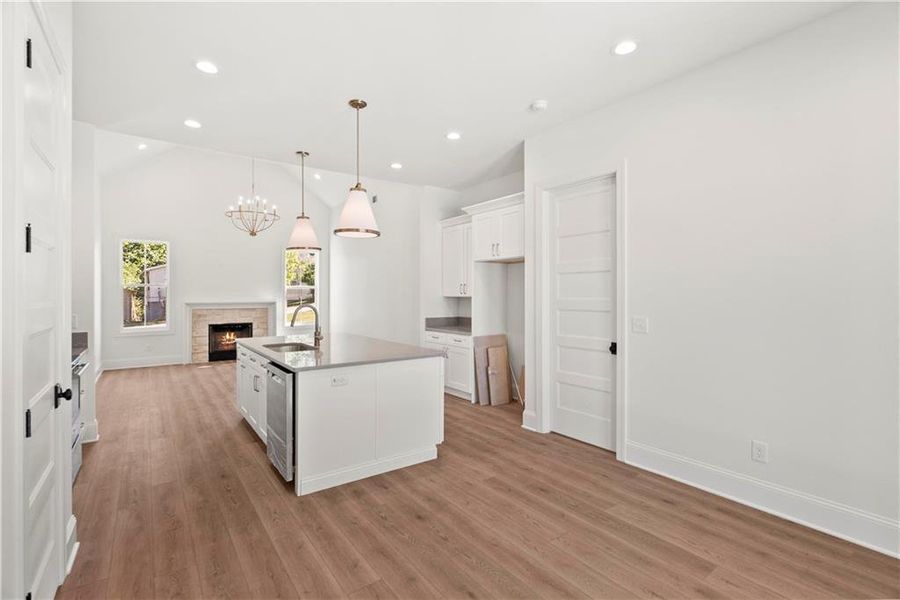 Furnished interior view inside a new home in , Calhoun (Image 15).