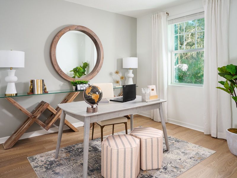 Furnished interior view inside a new home in Flagler Village - Signature Series, Palm Coast (Image 6).