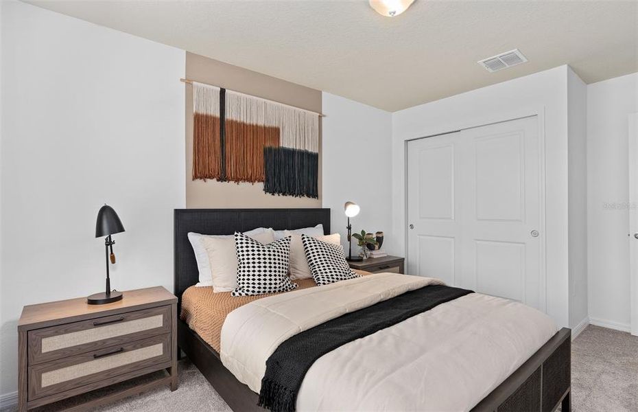 Furnished interior view inside a new home in EverBe, Orlando (Image 15). Furnished interior view inside a new home in EverBe, Orlando (Image 15).