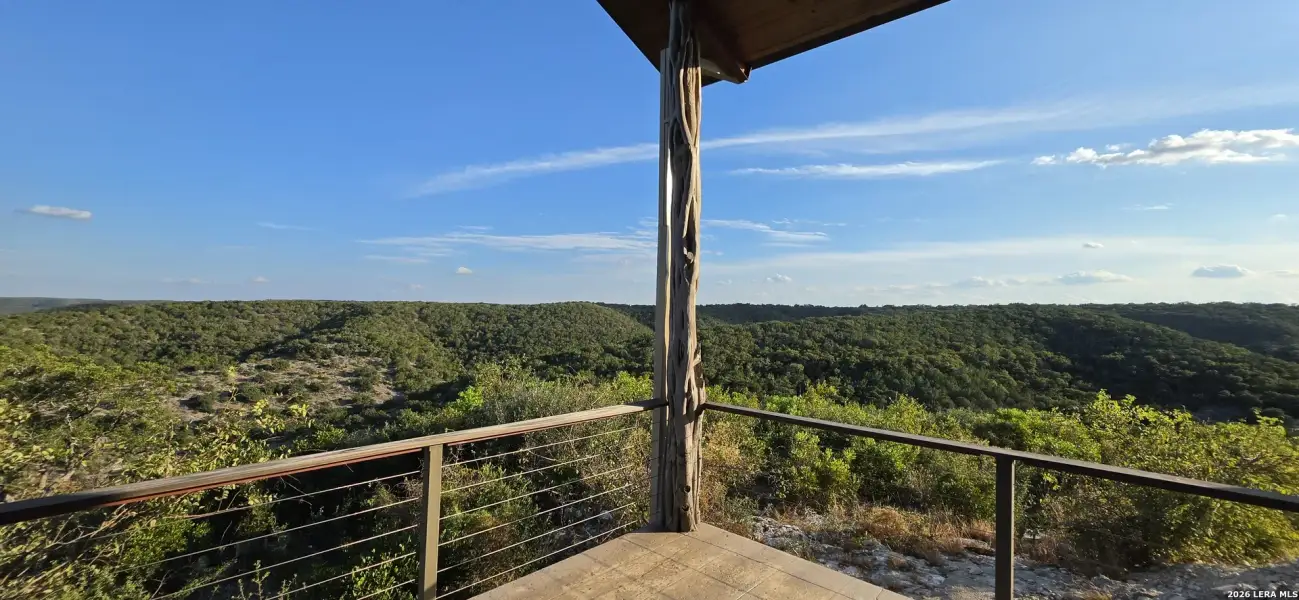 Exterior details and patio area of a home in , Leakey (Image 24).