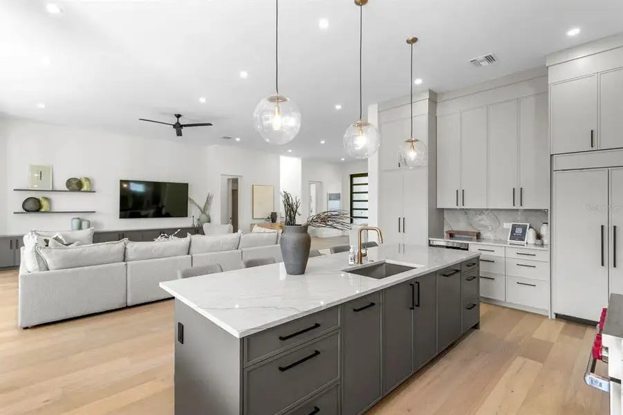 Furnished interior view inside a new home in , Tampa (Image 14). Furnished interior view inside a new home in , Tampa (Image 14).