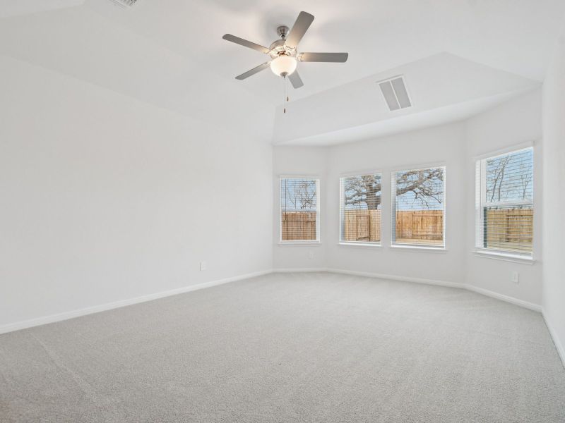 Spacious, unfurnished interior of a new home in Riverbend at Double Eagle - Boulevard Collection, Cedar Creek (Image 9). Spacious, unfurnished interior of a new home in Riverbend at Double Eagle - Boulevard Collection, Cedar Creek (Image 9).