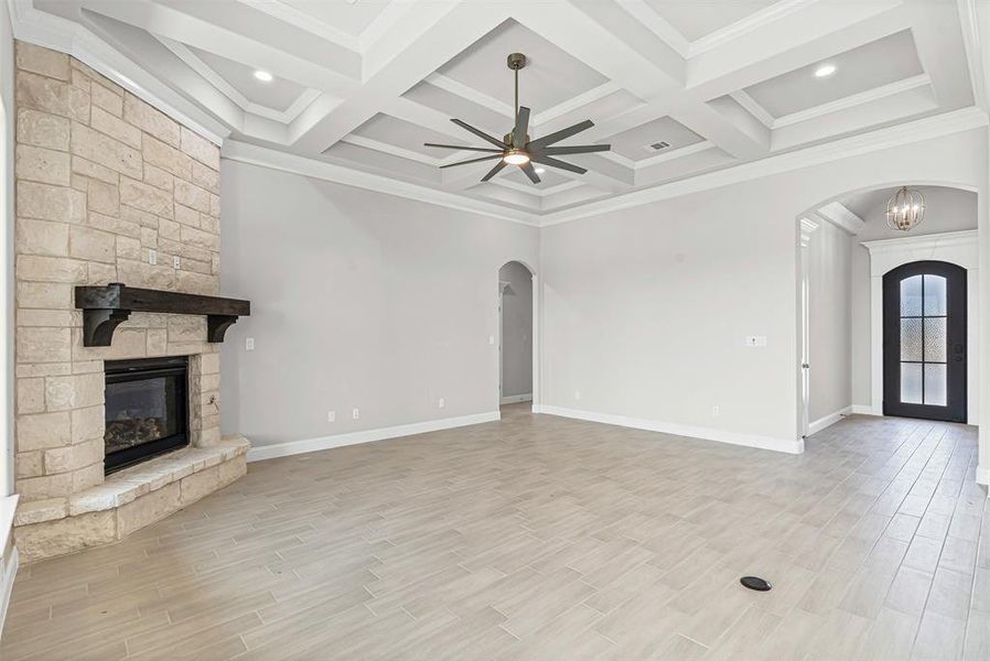 Spacious, unfurnished interior of a new home in , Godley (Image 17).