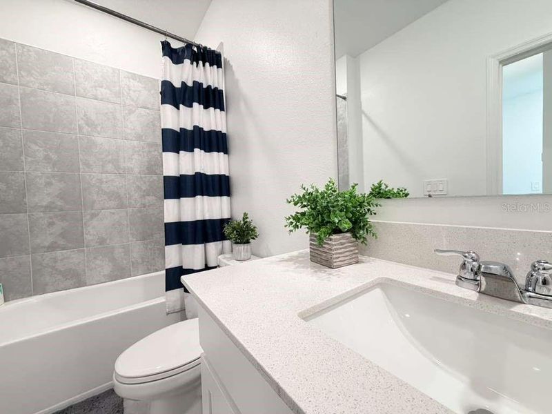 Furnished interior view inside a new home in , Davenport (Image 18).