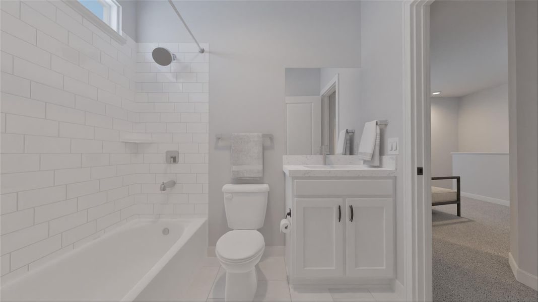 Furnished interior view inside a new home in The Porch at Du Pre, Buda (Image 11). Furnished interior view inside a new home in The Porch at Du Pre, Buda (Image 11).