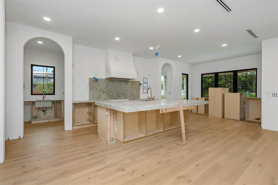 Furnished interior view inside a new home in , Tampa (Image 9). Furnished interior view inside a new home in , Tampa (Image 9).