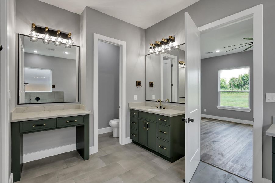 Furnished interior view inside a new home in , Montgomery (Image 16).