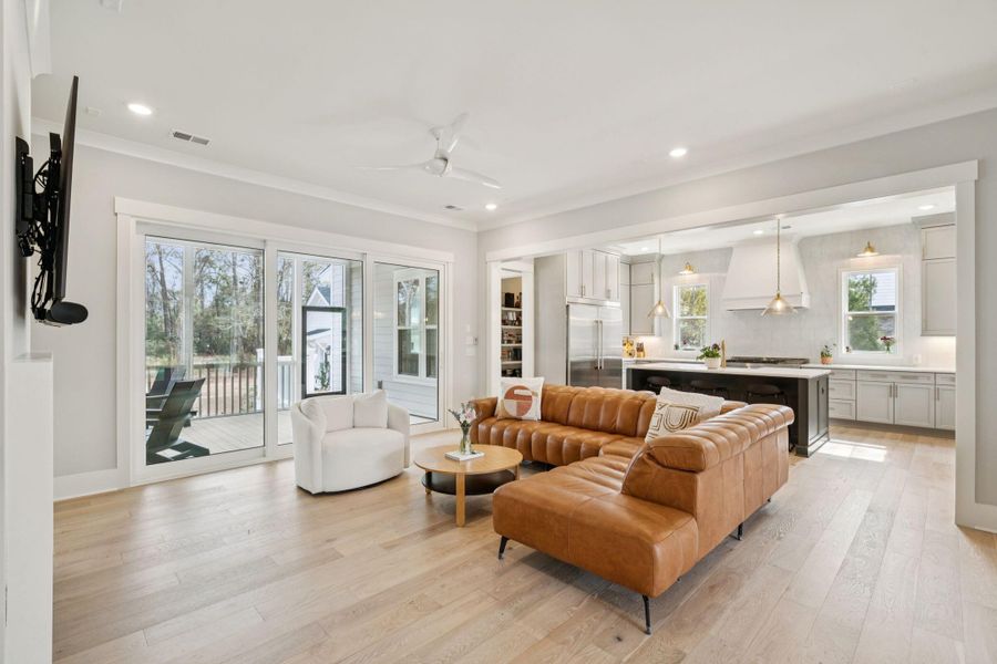 Furnished interior view inside a new home in , Mount Pleasant (Image 57).