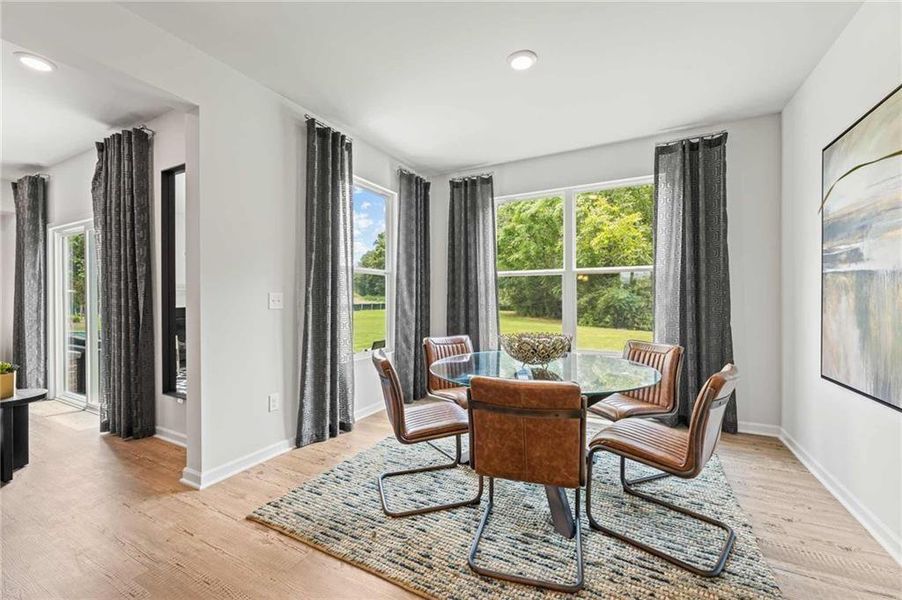 Furnished interior view inside a new home in Oakhurst Manor, McDonough (Image 20). Furnished interior view inside a new home in Oakhurst Manor, McDonough (Image 20).