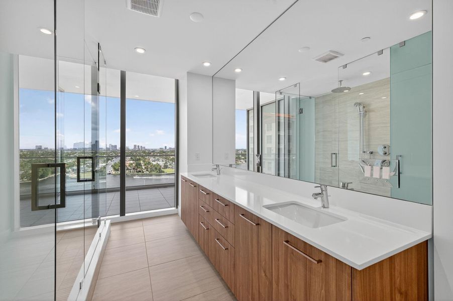 Furnished interior view inside a new home in , Fort Lauderdale (Image 9). Furnished interior view inside a new home in , Fort Lauderdale (Image 9).