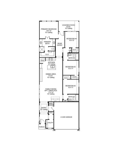 2D floor plan layout of this home in Brookewater, Rosenberg, TX (Image 2). 2D floor plan layout of this home in Brookewater, Rosenberg, TX (Image 2).