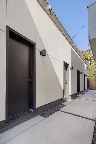 Exterior details and patio area of a home in , Denver (Image 17).