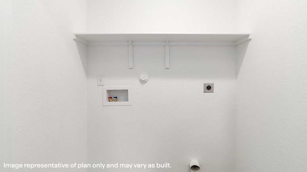 Representative unfurnished interior of a home built from the The Linnet by D.R. Horton in Blue Ridge Ranch, San Antonio (Image 22). Representative unfurnished interior of a home built from the The Linnet by D.R. Horton in Blue Ridge Ranch, San Antonio (Image 22).