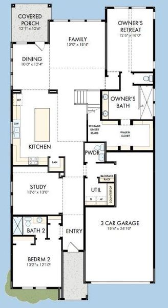 The success of a floor plan is the way you can move through it…You’ll be amazed at how well this home lives…We call it traffic patterns.