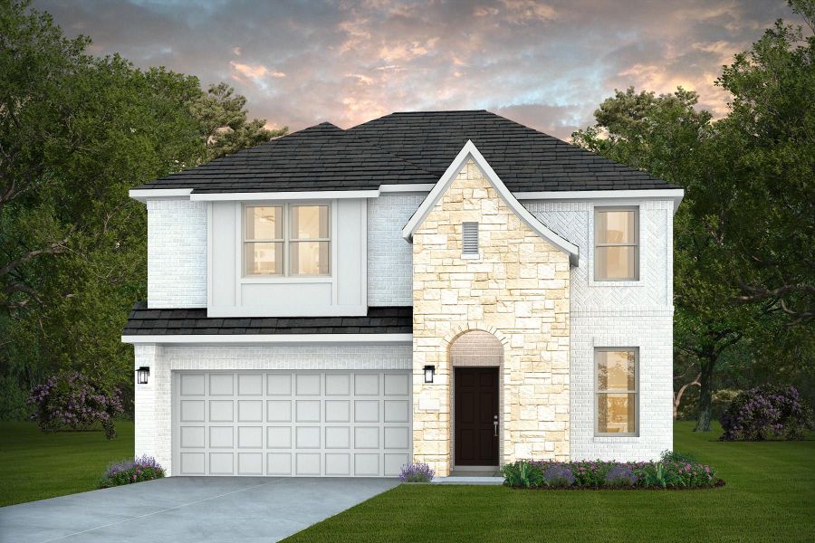 Representative exterior photo of a completed home built from the Puma by Pulte Homes in Davis Ranch, San Antonio, TX (Image 18).