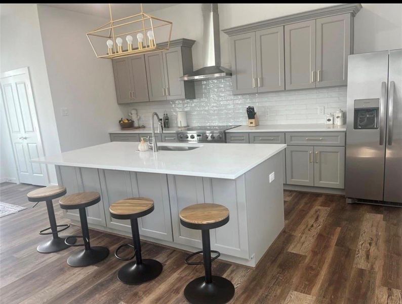 Furnished interior view inside a new home in , Houston (Image 3). Furnished interior view inside a new home in , Houston (Image 3).