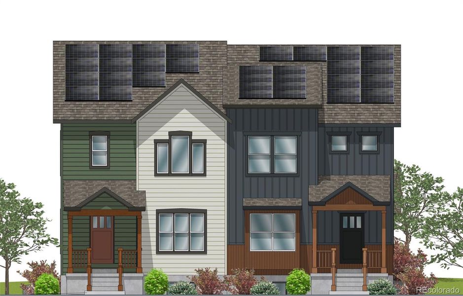 Exterior rendering of this home design in , Leadville, CO (Image 16). Exterior rendering of this home design in , Leadville, CO (Image 16).