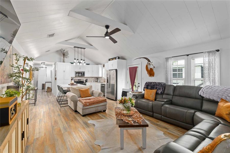 Furnished interior view inside a new home in , Blanket (Image 3).