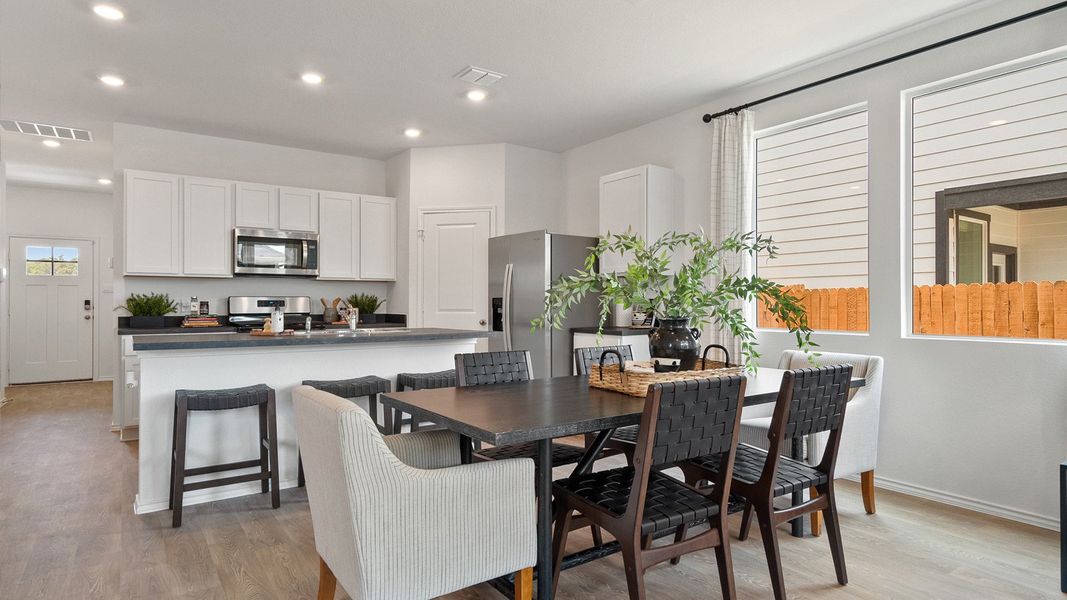 Representative furnished interior of a home built from the The Emily by D.R. Horton in Valverde, Bastrop (Image 11). Representative furnished interior of a home built from the The Emily by D.R. Horton in Valverde, Bastrop (Image 11).