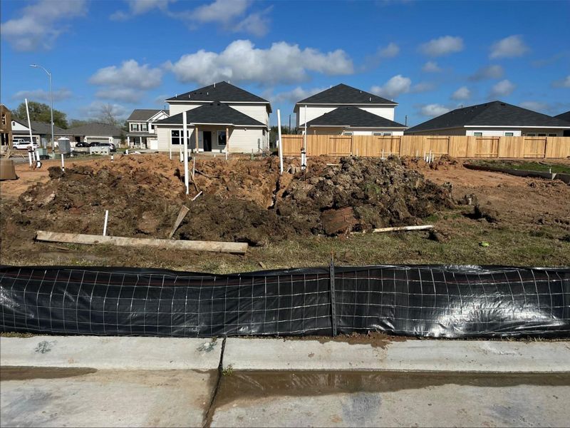Site preparation for new homesites in Trails at Woodhaven, La Marque (Image 20).