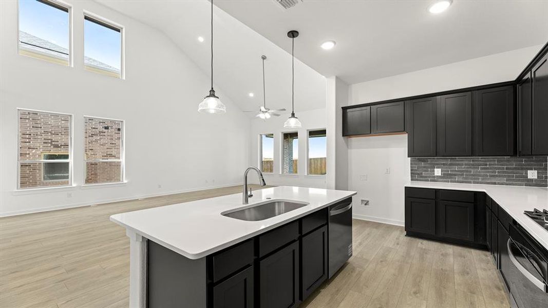 Furnished interior view inside a new home in Elevon 50s, Lavon (Image 6). Furnished interior view inside a new home in Elevon 50s, Lavon (Image 6).