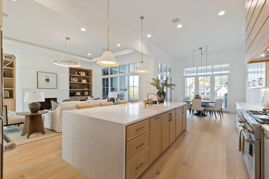 Furnished interior view inside a new home in Rosebrooke, Brentwood (Image 7).
