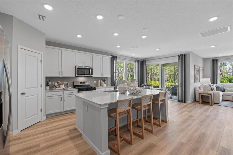 Furnished interior view inside a new home in Reserve East, Flagler Beach (Image 7).