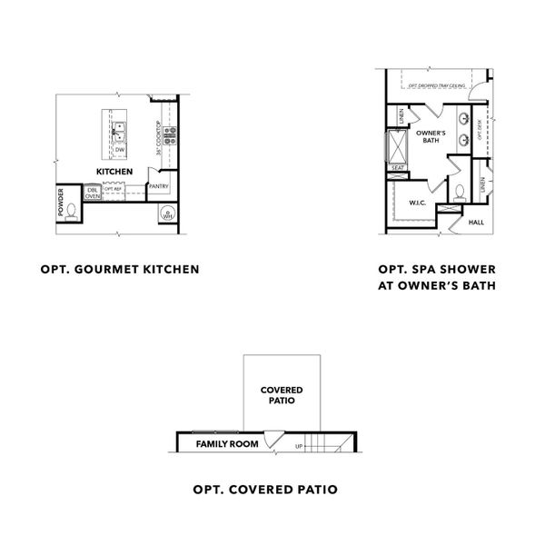 2D floor plan layout of this home in Hemingway, Cumming, GA (Image 10).