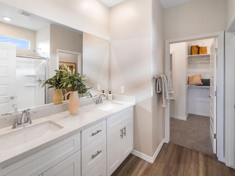 Furnished interior view inside a new home in South Ranch Destination Collection, Prescott (Image 4).