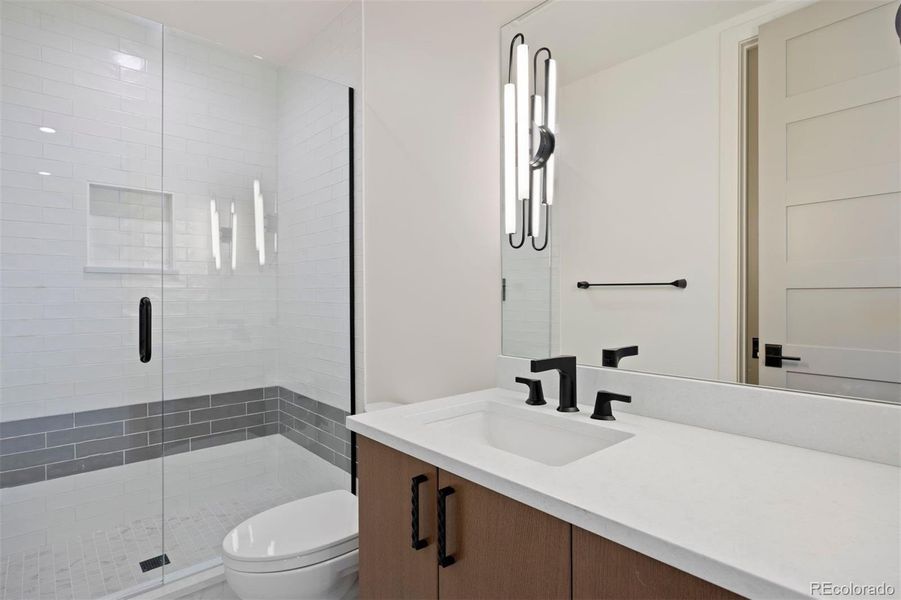 Furnished interior view inside a new home in , Castle Rock (Image 24).