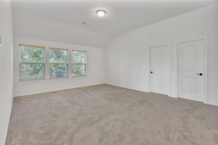 Spacious, unfurnished interior of a new home in Harper's Preserve - Classic Series, Conroe (Image 22). Spacious, unfurnished interior of a new home in Harper's Preserve - Classic Series, Conroe (Image 22).