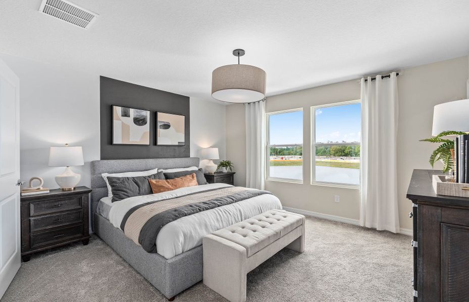Furnished interior view inside a new home in Emerald Pointe, Sanford (Image 5).