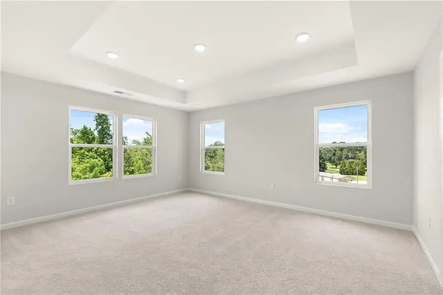 Spacious, unfurnished interior of a new home in Hemingway, Cumming (Image 14). Spacious, unfurnished interior of a new home in Hemingway, Cumming (Image 14).