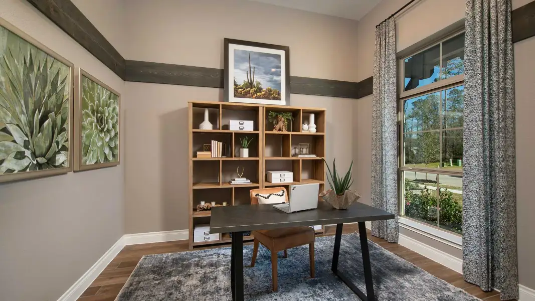 Furnished interior view inside a new home in Ramble, Celina (Image 41).