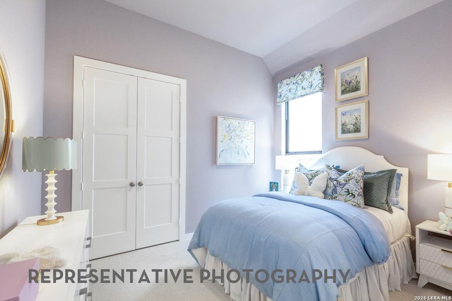 Furnished interior view inside a new home in The Ranches at Creekside, Boerne (Image 28).